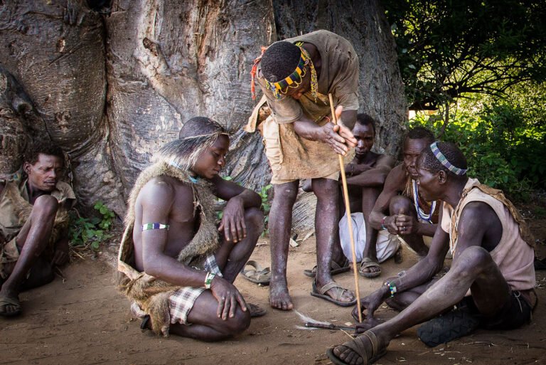 Hadzabe-tribe